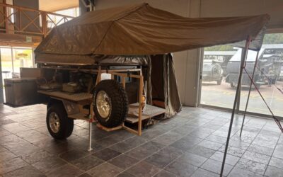 2008 V-Tech Eagle Camping Trailer Gravel Road Trailer for sale in