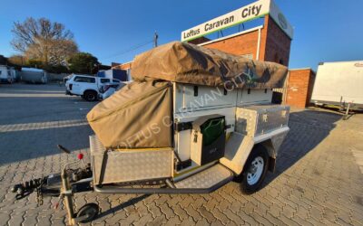 Pre-owned 2014 Jurgens Safari XT140 Extension Off-Road Camping Trailer Off-road Caravan for sale in Gauteng