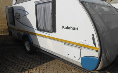 Pre-owned 2017 Sprite Splash Kalahari Gravel Road Caravan for sale in