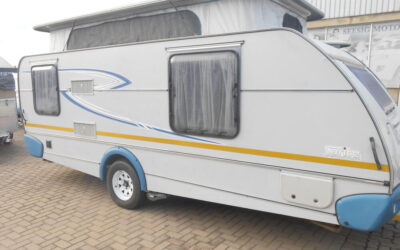 Pre-owned 2018 Sprite Splash On-Road Caravan for sale in