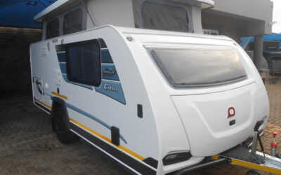 Pre-owned New Okto Cabana Gravellor Gravel Road Caravan for sale in