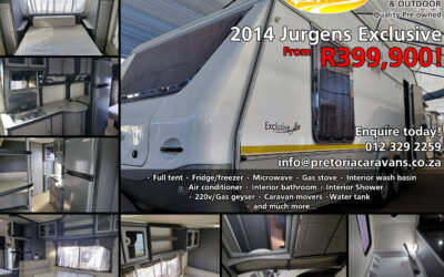 Pre-owned 2014 Jurgens Exclusive On-Road Caravan for sale in Gauteng