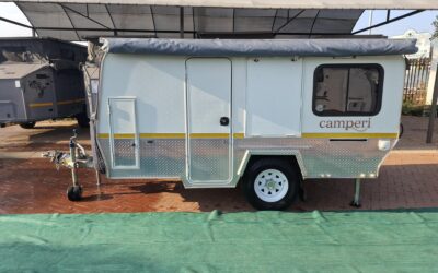 Pre-owned 2016 Aloe Camperi Gravel Road Caravan for sale in Gauteng